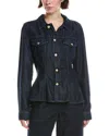 7 For All Mankind Flounce Trucker Jacket