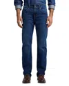 7 For All Mankind Frame Austyn Straight Fit Jeans In Warm Braw