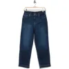 7 For All Mankind Fray Hem Modern Straight Leg Jeans In Freesia