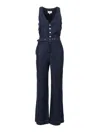 7 For All Mankind Full Suit In Blue