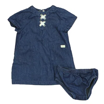 7 For All Mankind Kids'  Girls Blue Dress