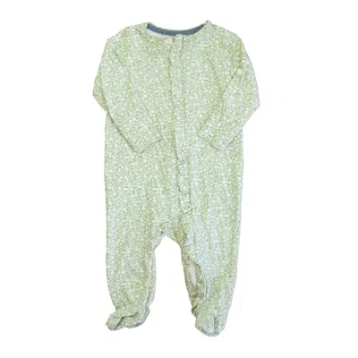 7 For All Mankind Kids' Girls Green White Long Sleeve Outfit