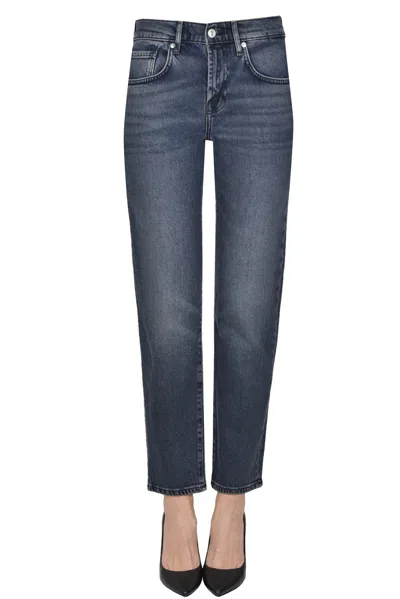 7 For All Mankind Giulia Boyfriend Tapered Jeans