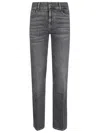 7 For All Mankind Imagination Easy Slim Skinny Jean In Grey
