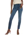 7 For All Mankind Gwenevere High-waist Dragonfly Skinny Jean In Blue