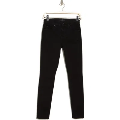7 For All Mankind Gwenevere Skinny Jeans In Black
