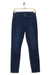 7 For All Mankind Gwenevere Skinny Jeans In Black Blue
