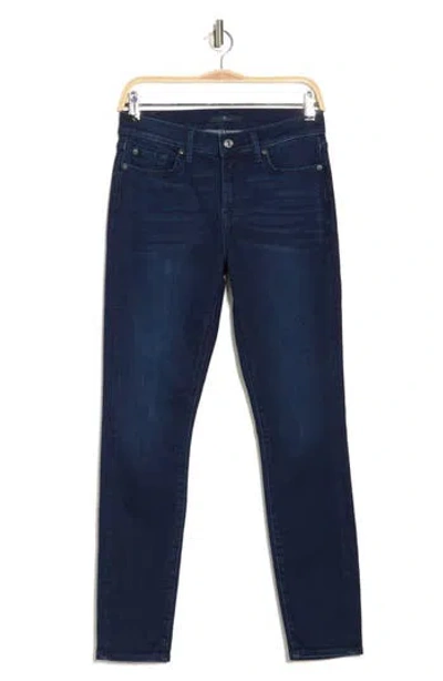 7 For All Mankind Gwenevere Skinny Jeans In Blue
