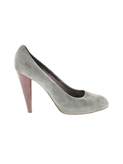 Pre-owned 7 For All Mankind Heels In Gray