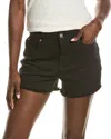 7 For All Mankind High-rise Black Short In Green