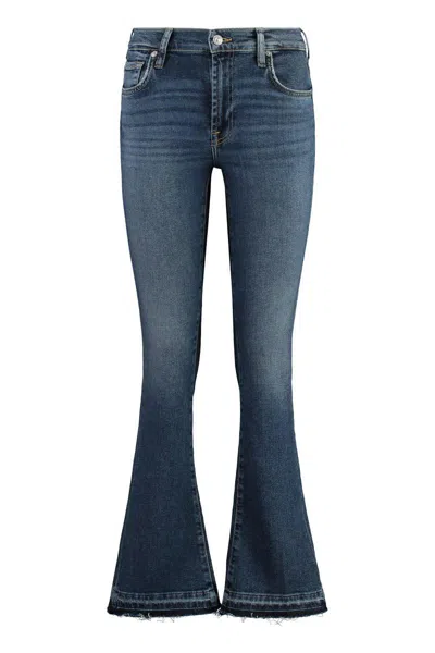 7 FOR ALL MANKIND 7 FOR ALL MANKIND HIGH-RISE BOOTCUT JEANS