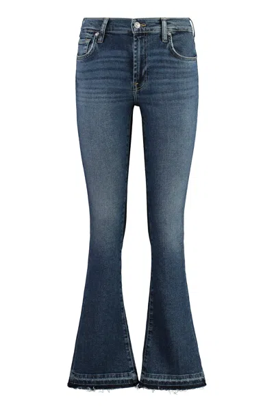7 FOR ALL MANKIND HIGH-RISE BOOTCUT JEANS