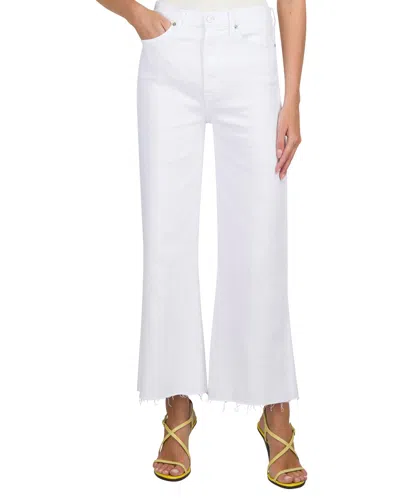 7 For All Mankind High Rise Cropped Jo Jeans In Soleil In Multi