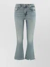 7 For All Mankind High-rise Flared Jeans Vintage Effect