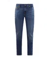 7 For All Mankind High-rise Jeans In Blue