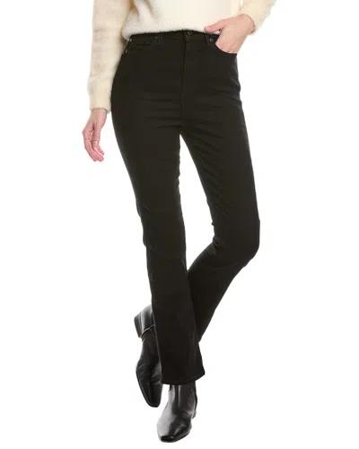 7 For All Mankind High-rise Slim Kick Rinse Ankle Crop Jean In Blue