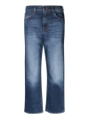 7 FOR ALL MANKIND HIGH-RISE STRAIGHT JEANS