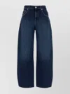 7 For All Mankind Stretch Denim Bonnie Wide-leg Jeans In Blue