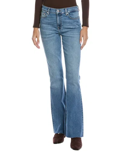 7 For All Mankind High-waist Ali Hendon Bootcut Jean In Brown