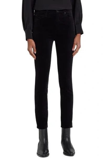 7 FOR ALL MANKIND 7 FOR ALL MANKIND HIGH WAIST ANKLE SKINNY VELVET PANTS