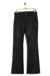 7 For All Mankind High Waist Bootcut Tailorless Jeans In Black