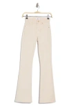 7 For All Mankind High Waist Bootcut Tailorless Jeans In Vintage White