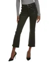 7 For All Mankind Alexa Indio Cropped Trouser Jean In Black
