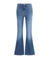 7 For All Mankind High Waist Flared Denim Trousers