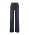 7 For All Mankind High-waist Jeans In Black