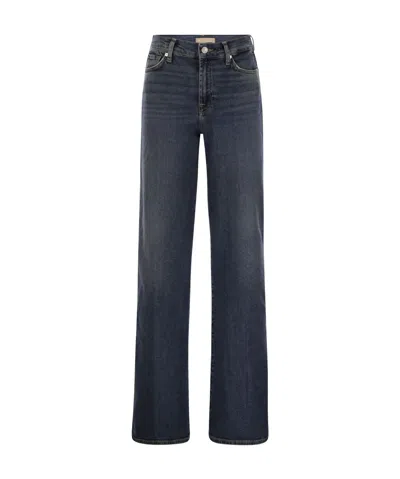 7 For All Mankind High-waist Jeans In Black