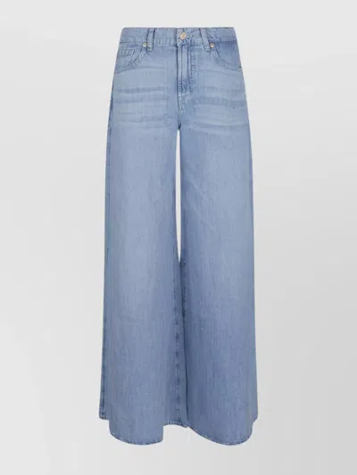 7 For All Mankind High Waist Loose Fit Willow In Blue