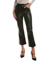 7 For All Mankind High Waist Slim Kick Flare Jean In Black