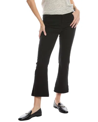 7 For All Mankind High-waist Slim Kick Jean In Black