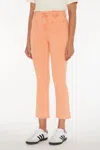 7 FOR ALL MANKIND HIGH WAIST SLIM KICK JEANS IN GRAPEFRUIT