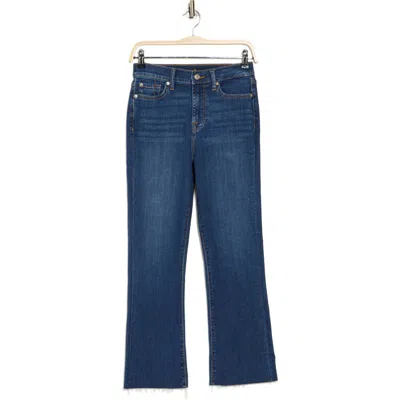7 For All Mankind High Waist Slim Kick Jeans In Opal