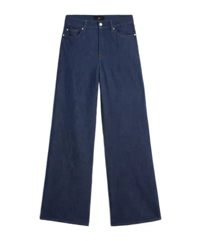 7 FOR ALL MANKIND HIGH WAIST WIDE LEG PANTS