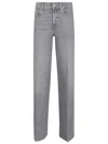 7 For All Mankind High-waisted Wide-flared Jeans In Blue