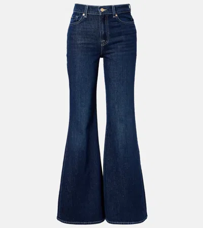 7 FOR ALL MANKIND HIGH-WAISTED FLARED JEANS