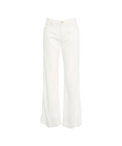 7 For All Mankind High-waisted Flared Pants With Five Pockets