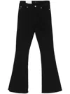 7 For All Mankind Ali High Waist Jeans In Black