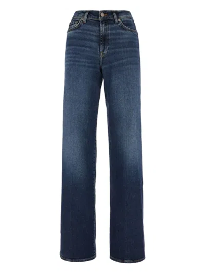 7 FOR ALL MANKIND HIGH-WAISTED JEANS