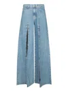 7 For All Mankind High-waisted Light Blue Jeans