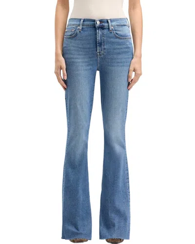 7 For All Mankind High-rise Ali Hemdon Jean In Blue