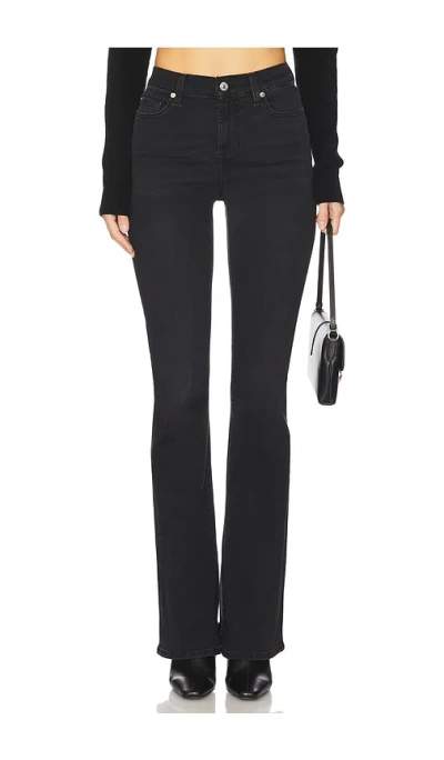 7 For All Mankind Hose Mit Hohem Bund Und Ausgestelltem Bein Ali In Black