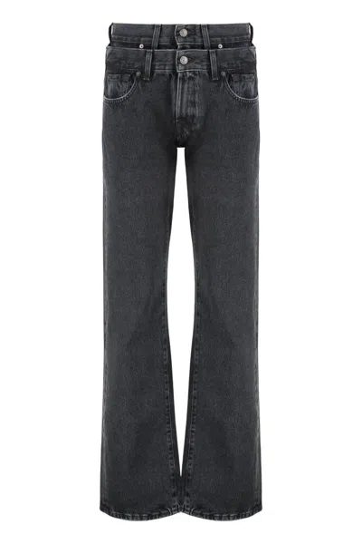 7 FOR ALL MANKIND 7 FOR ALL MANKIND HUSTLE 5-POCKET STRAIGHT-LEG JEANS