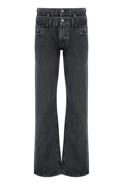 7 FOR ALL MANKIND 7 FOR ALL MANKIND HUSTLE 5-POCKET STRAIGHT-LEG JEANS