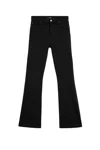 7 For All Mankind High-waisted Jeans In Black