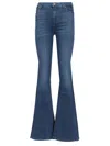 7 For All Mankind Hw Ali Neptune Flared Jeans In Blue