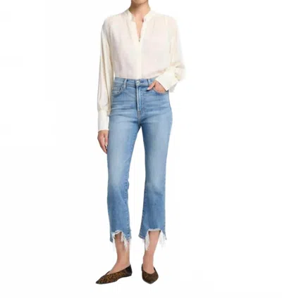 7 For All Mankind Hw Slim Kick Jean In Sloane Vintage In Blue