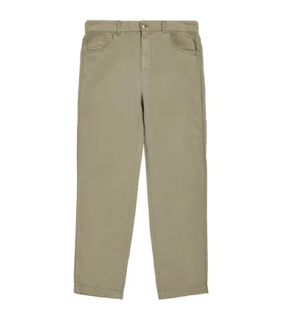 7 For All Mankind Hybrid Joggers In Green